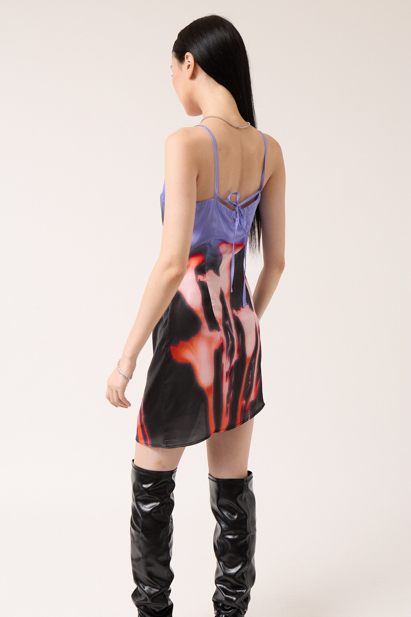 Printed Mini Dress
