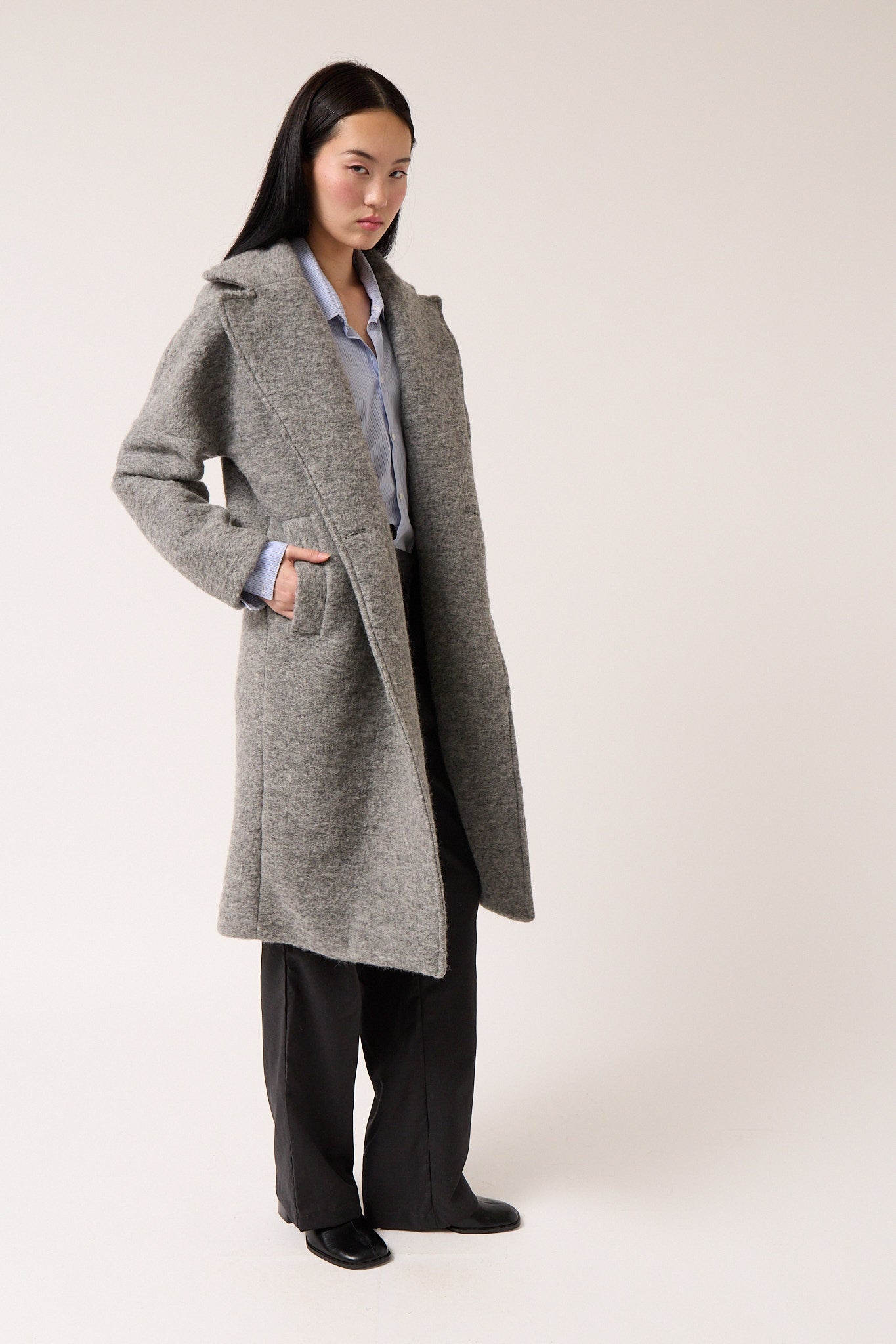 Wool Oversized Coat