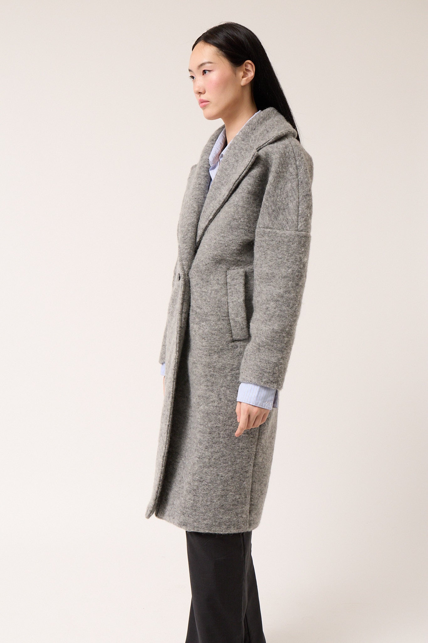Wool Oversized Coat