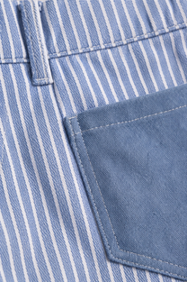 Short long – Jean rayé