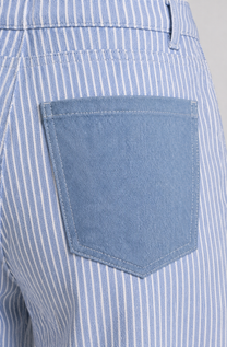 Short long – Jean rayé