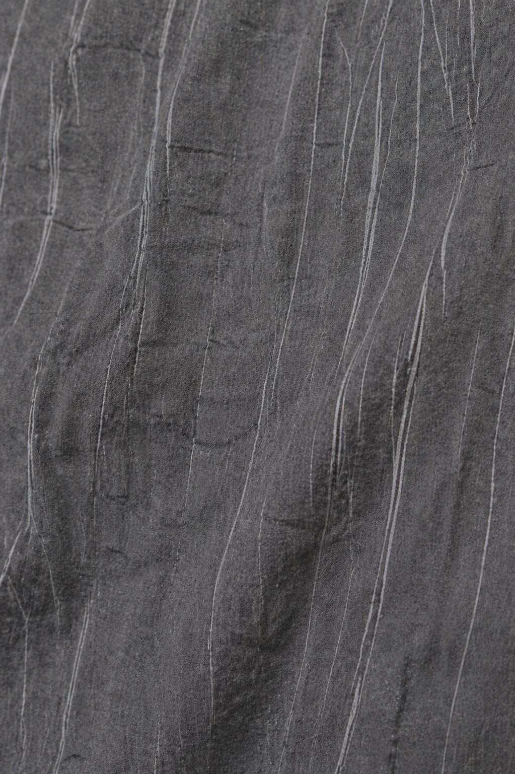 Halter Dress – Gray Textured Viscose