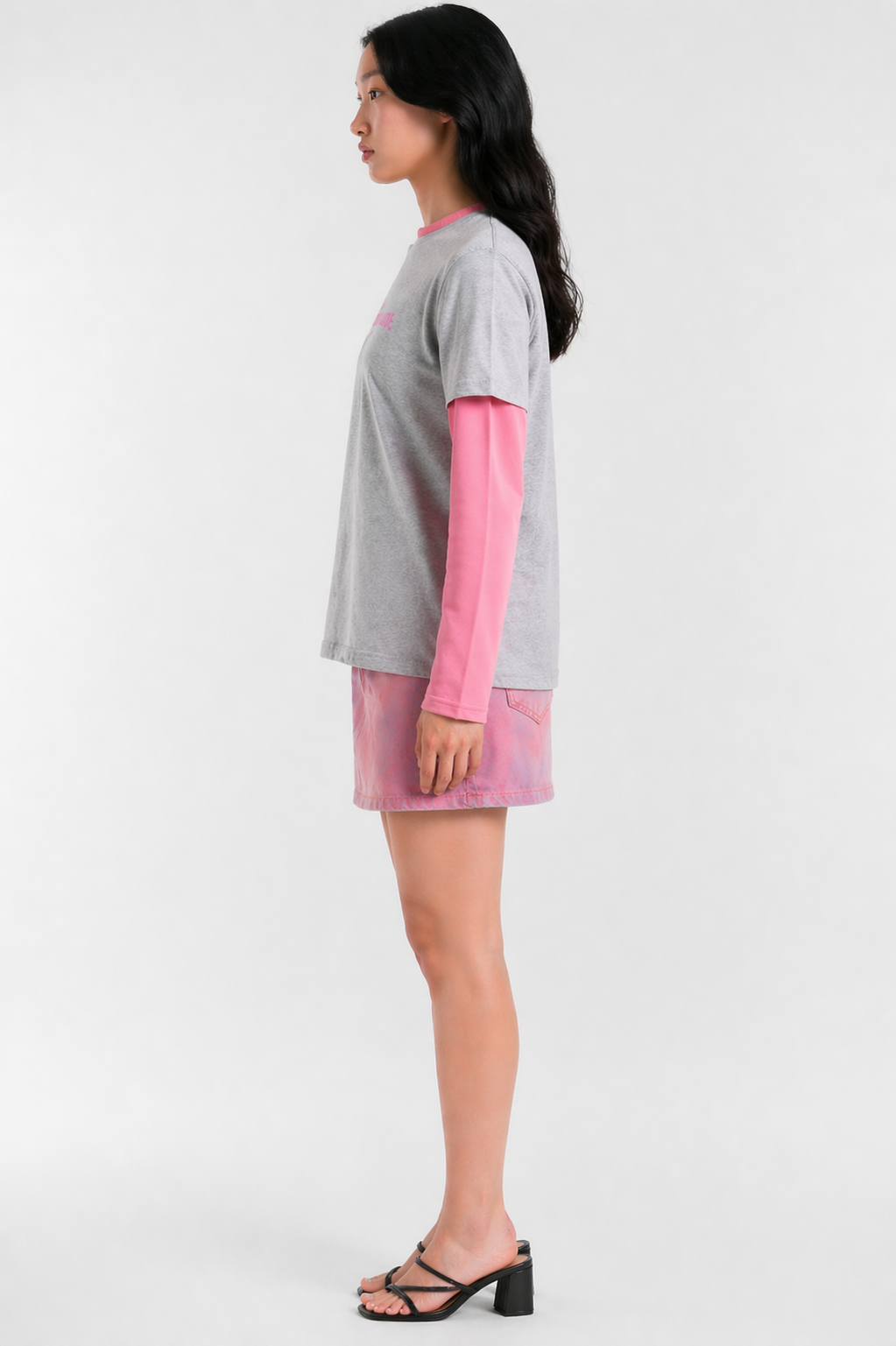 Printed Layered T-Shirt – No puc més