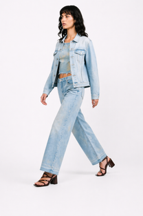 Pantalones de cintura baja - Denim azul
