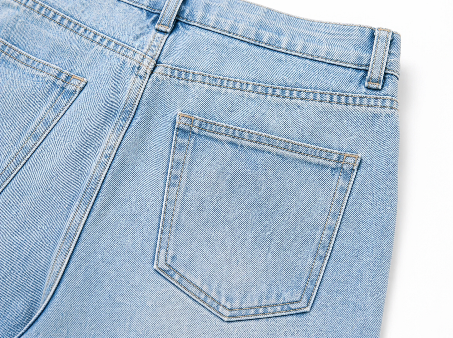Pantalones de cintura baja - Denim azul