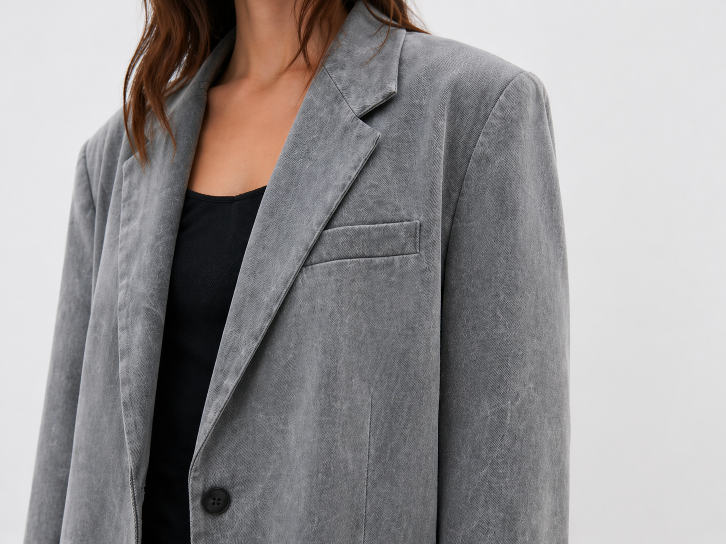 Blazer - Denim gris