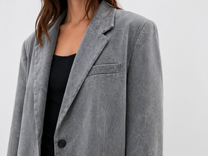 Blazer - Denim gris