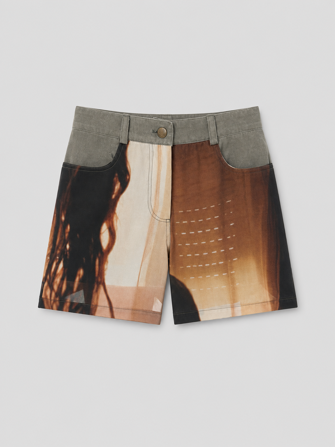 Alba Duque Photographic Print Shorts