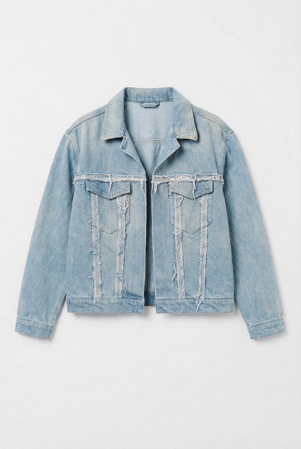 Trucker Jacket (External Swing Detail) - Blue Denim