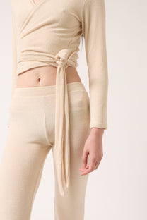 Wrap Knit Top