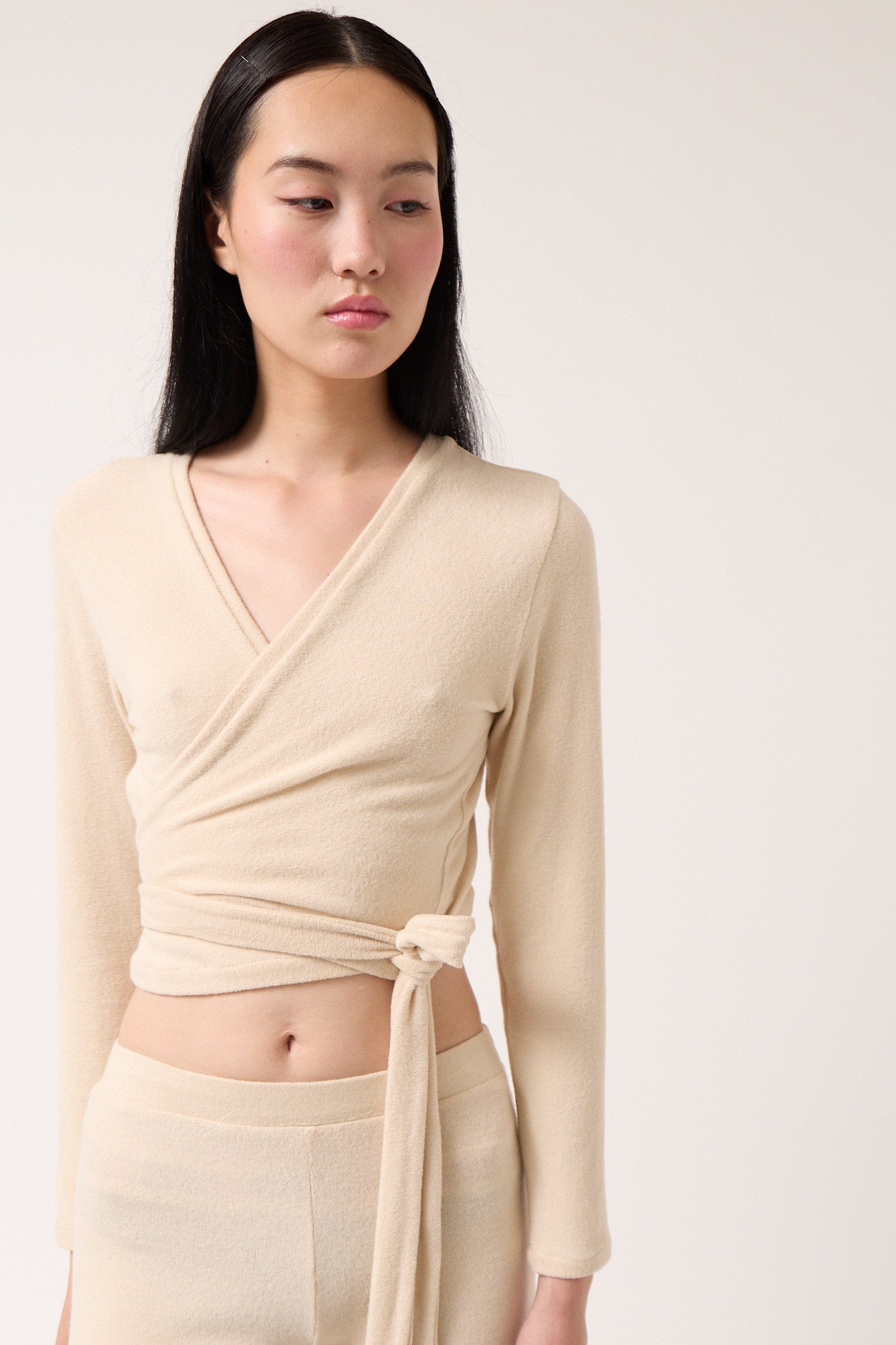 Wrap Knit Top
