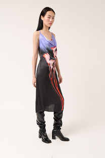 Printed Slip Dress