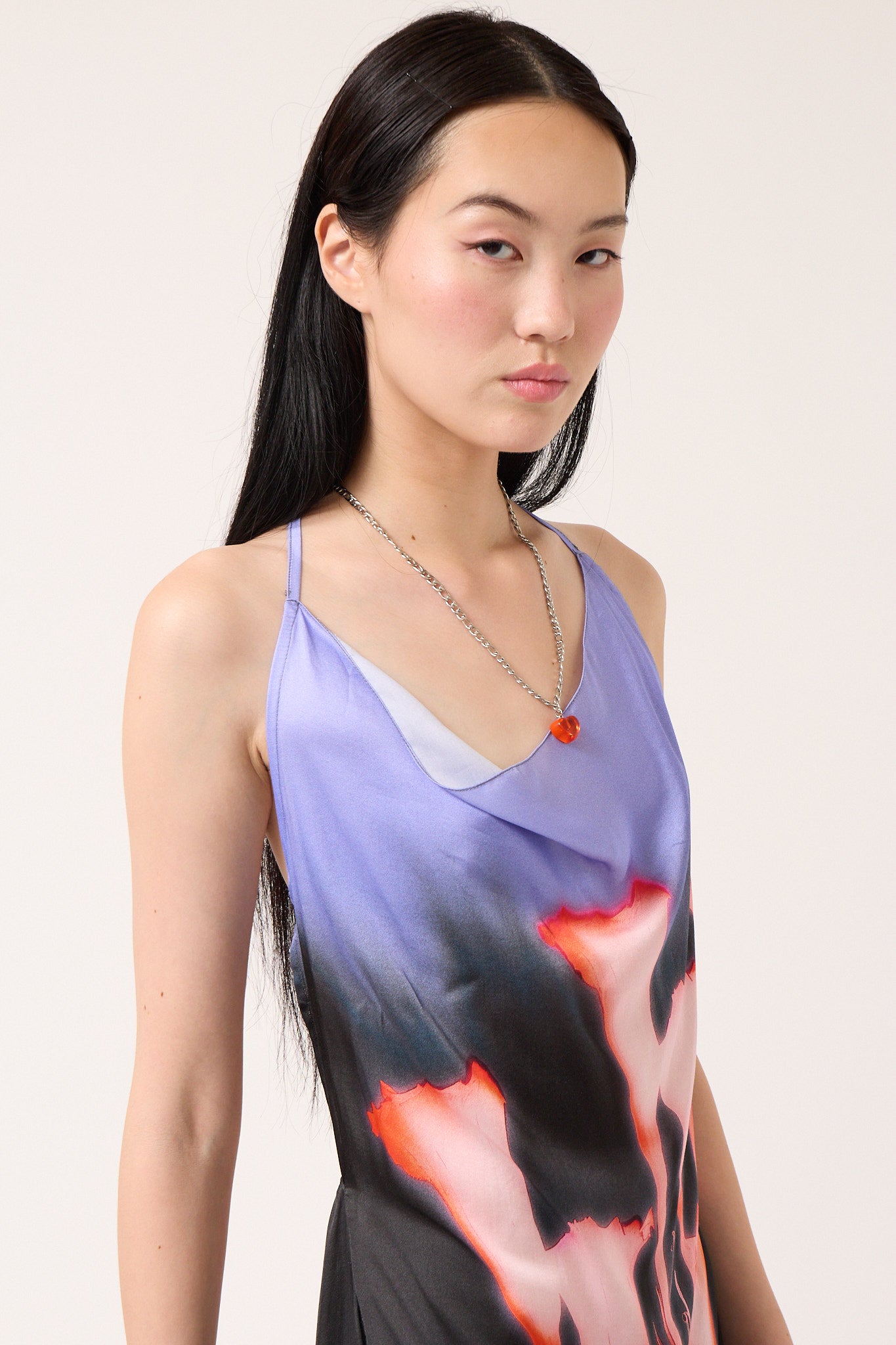 Printed Slip Dress