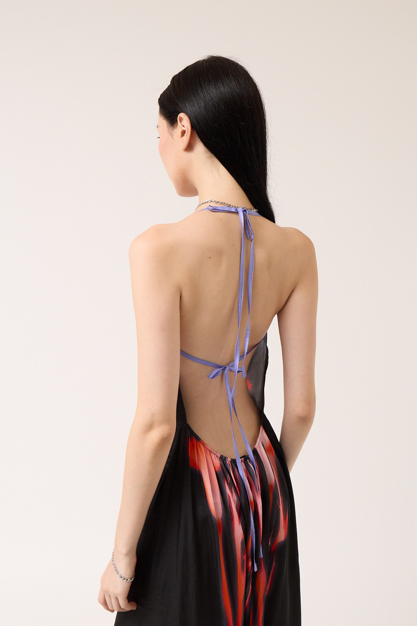 Printed Slip Dress