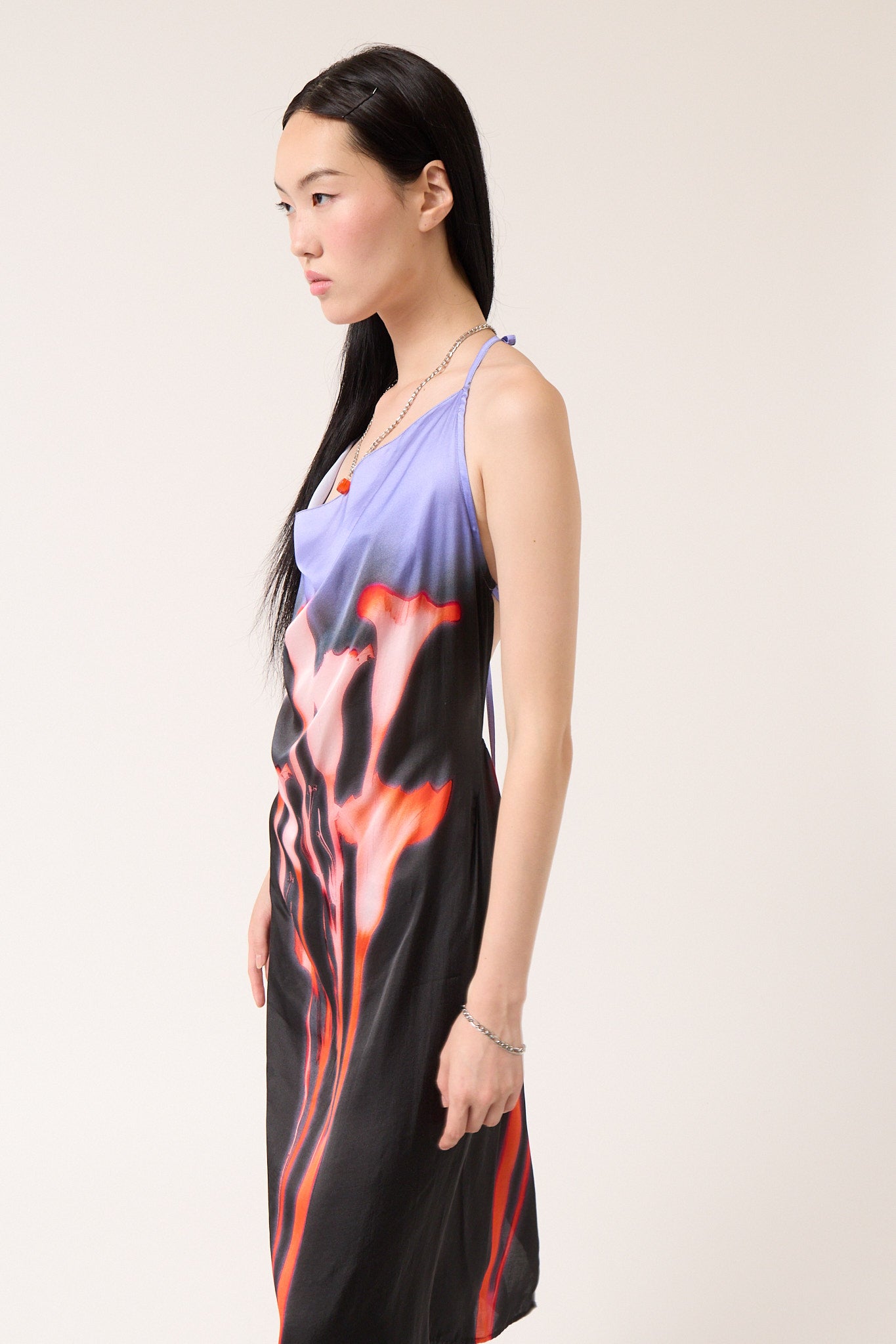 Printed Slip Dress