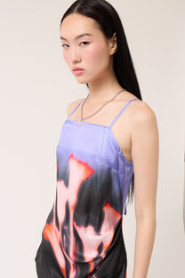 Printed Mini Dress