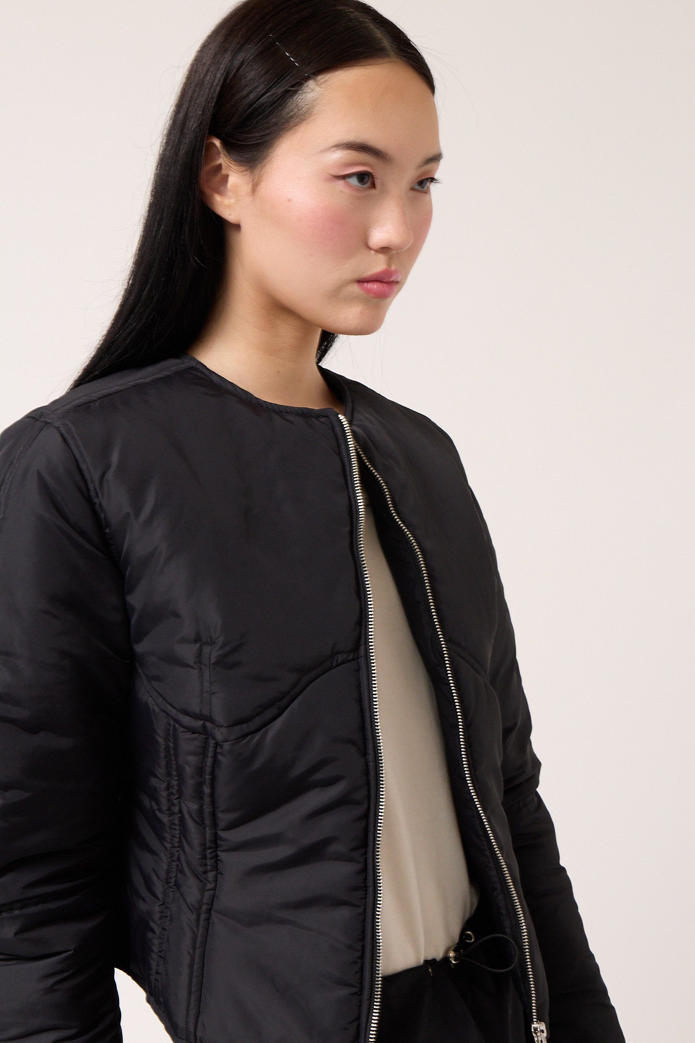 Nylon Puffer Jacket