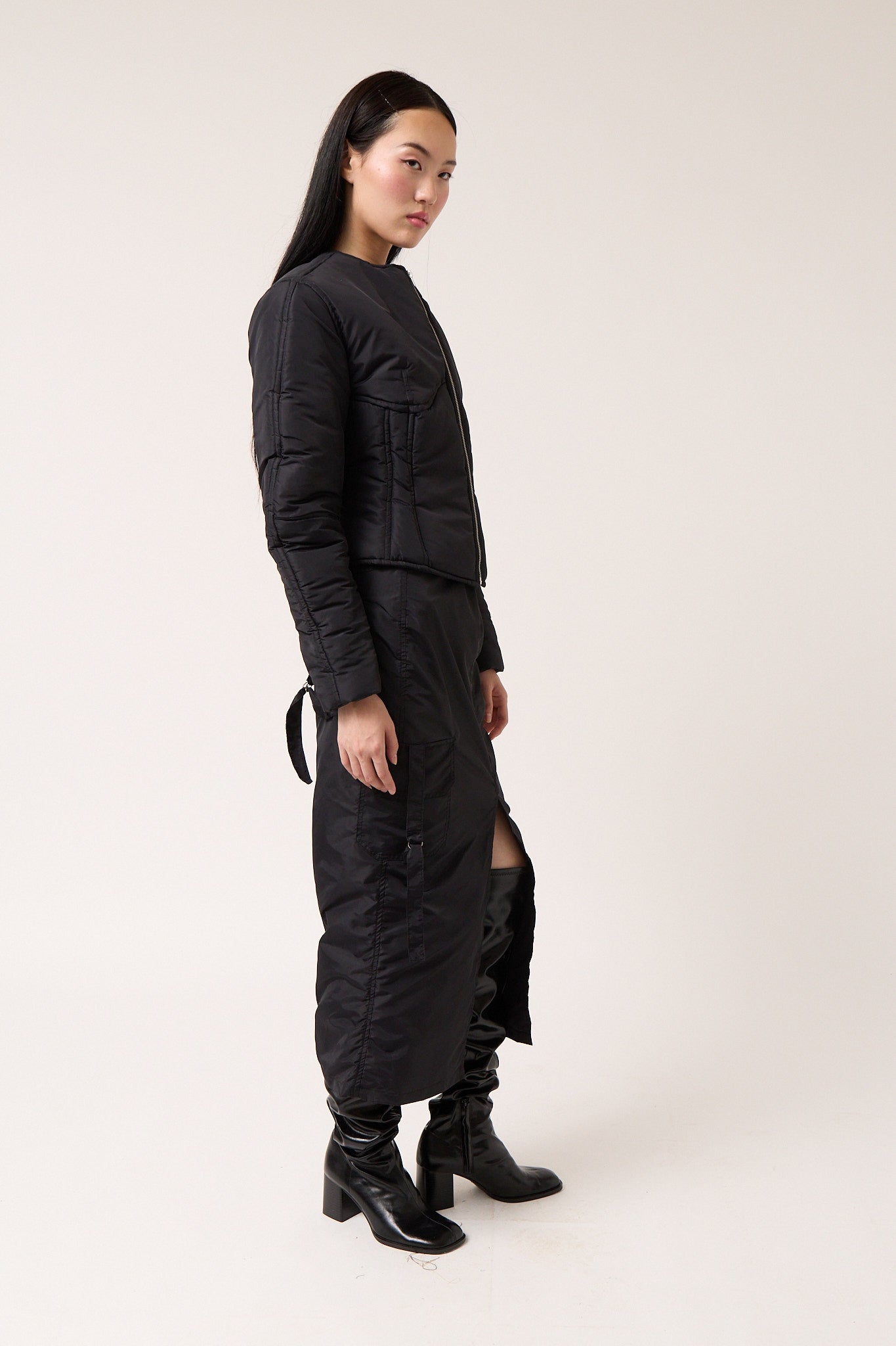 Nylon Puffer Jacket