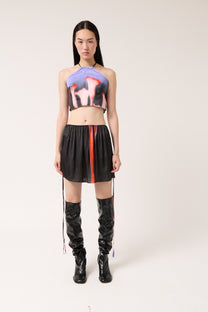 Printed Mini Skirt