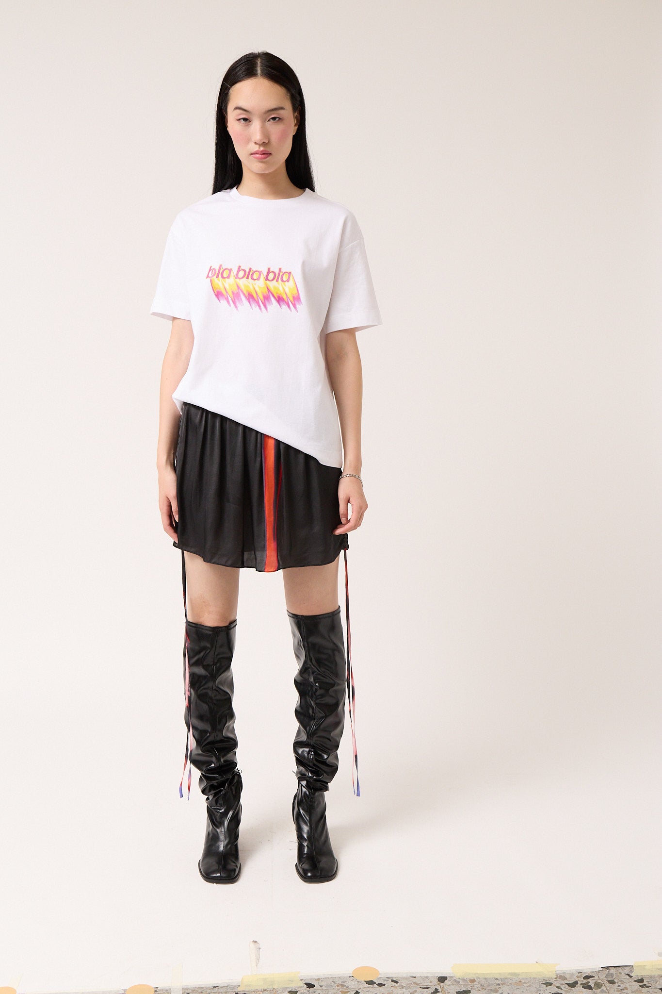 Printed Mini Skirt