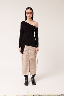 Asymmetric Knit Top