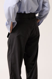 Wool Wide-Leg Pants