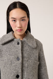 Wool Cropped Jacket