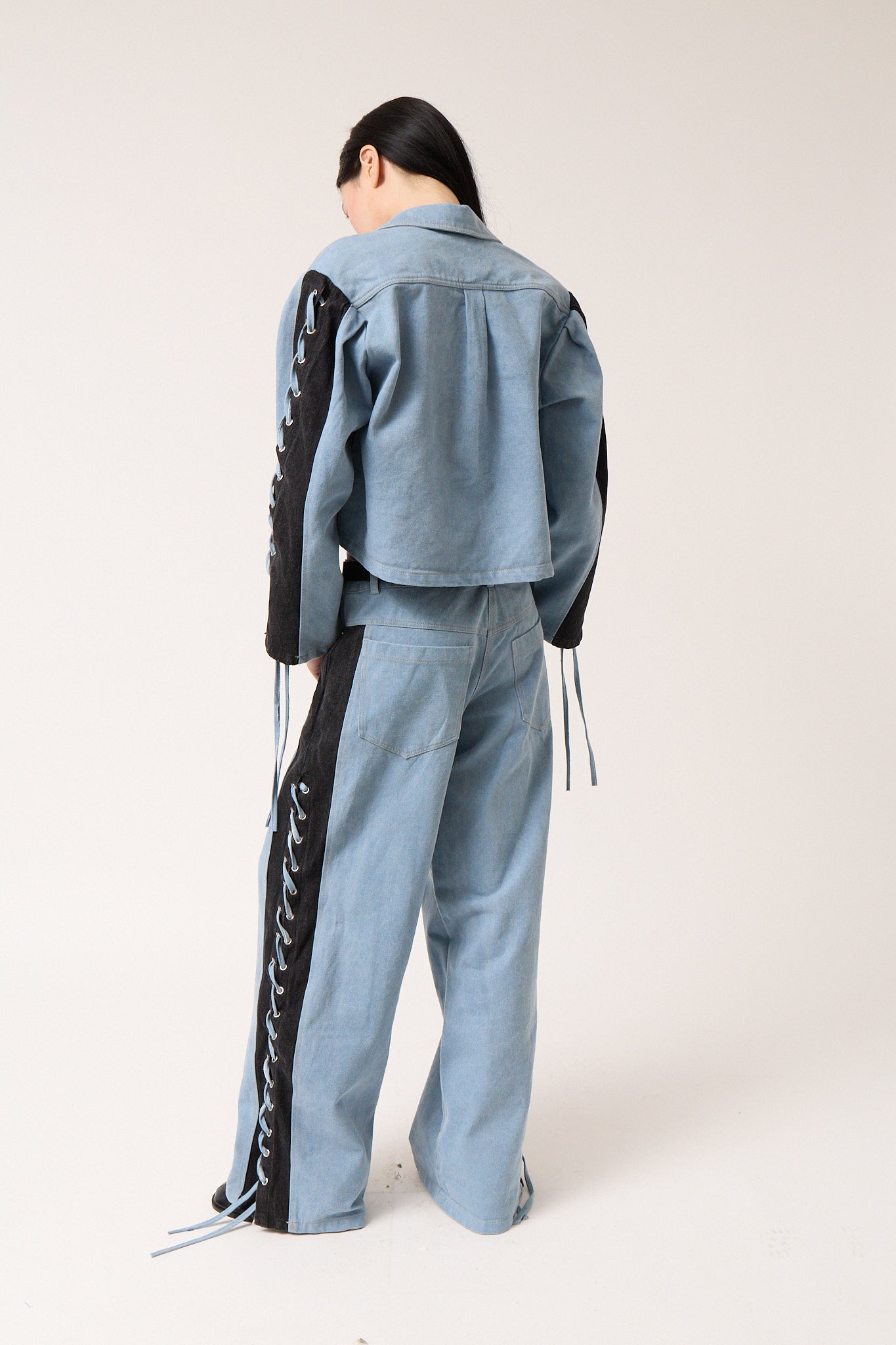 Denim Bicolor Jacket