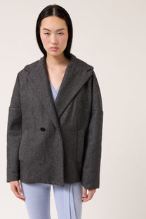 Wool Oversized Jacket