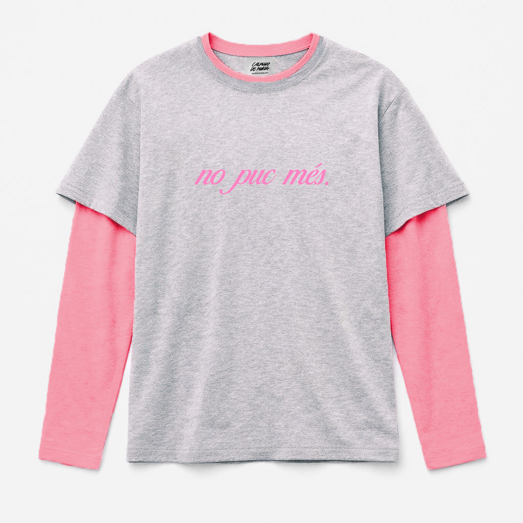 Printed Layered T-Shirt – No puc més