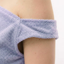 Asymmetrical Top - Towel - Lilac