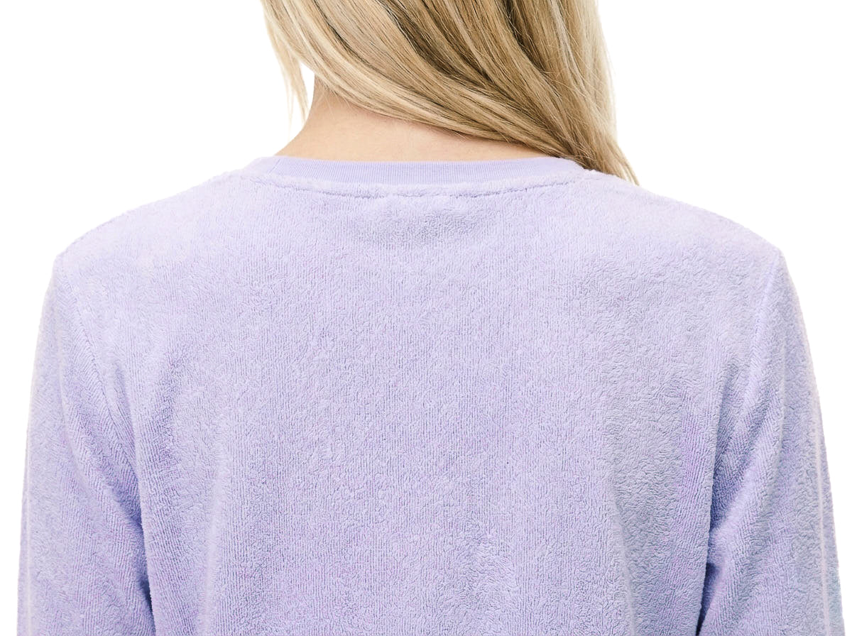 Minimal Cardigan - Towel - Lilac