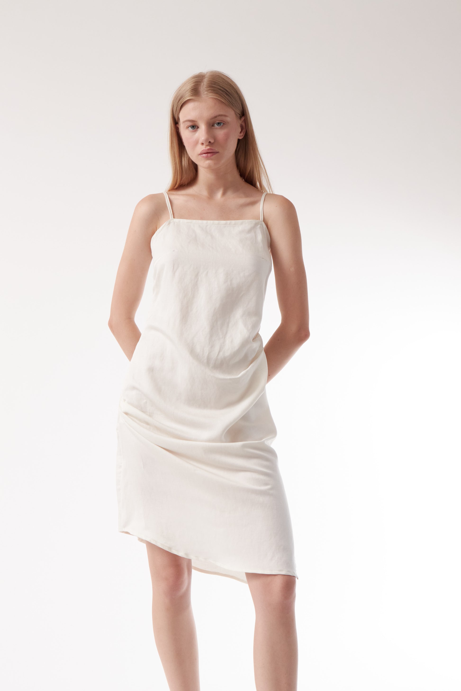 Vestido drapeado