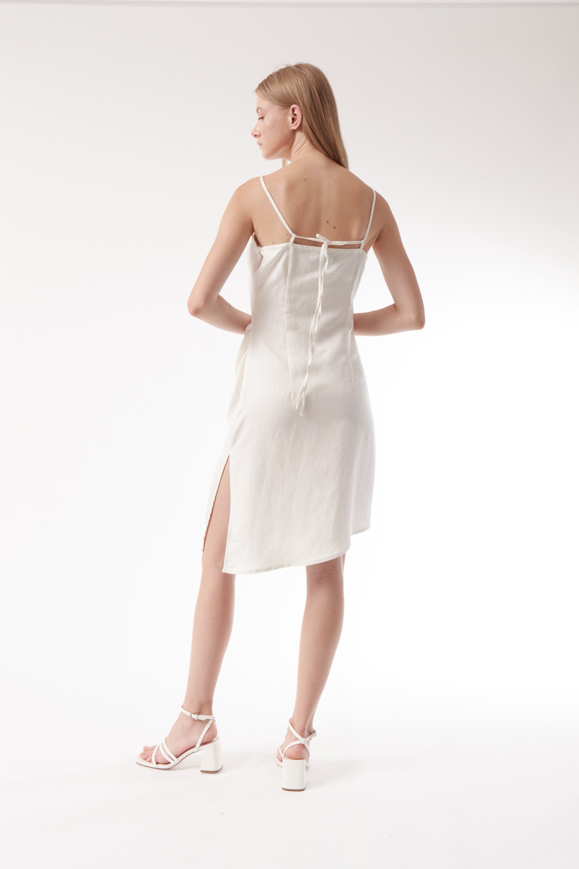Vestido drapeado