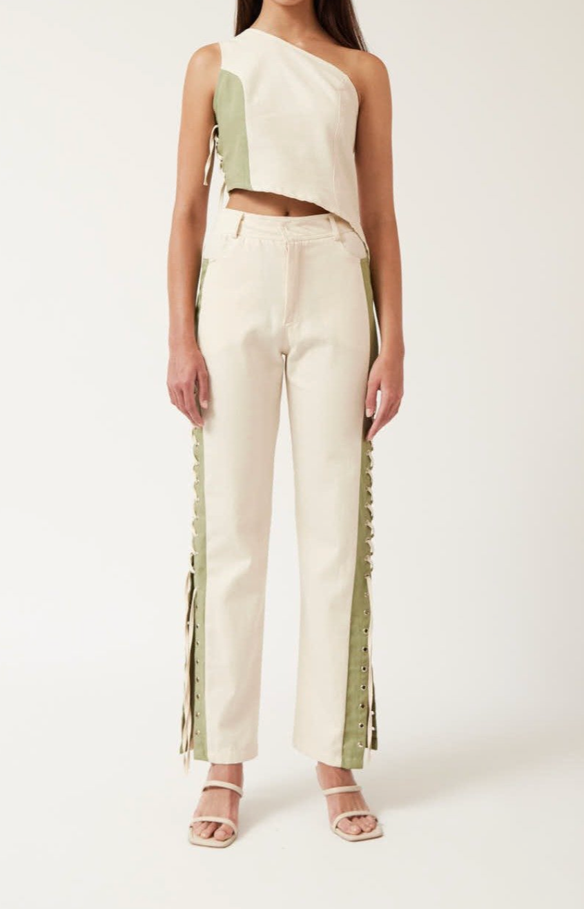 PANTALONES BICOLOR