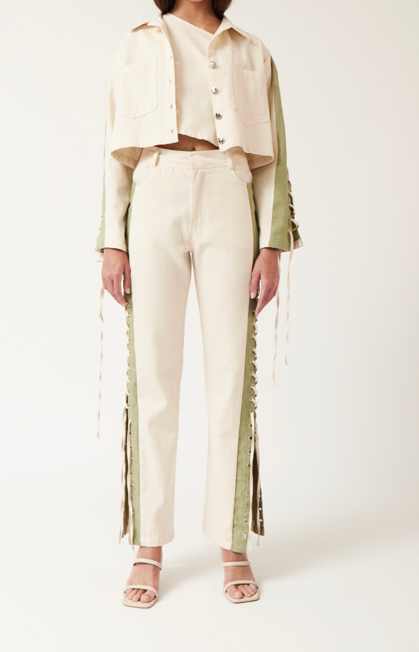 PANTALONES BICOLOR