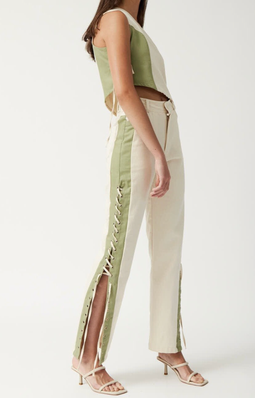PANTALONES BICOLOR